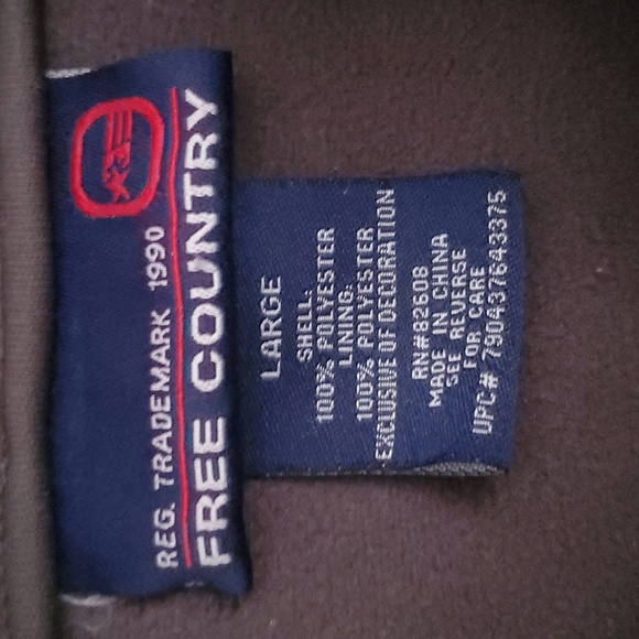 Free Country heavyweight zip up fleece - Picture 4 of 15